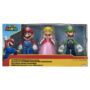 World of Nintendo New 2018 Mushroom Kingdom Diorama Gift Set - 3 Figure Pack Action Figure