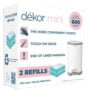 Diaper Dekor Mini Diaper Pail Refills | 2 Count | Most Economical Refill System | Quick &