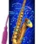 3D Royce Bookmark - Saxophone
