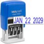 MaxMark 2000 Dater Self Inking Date Stamp - Blue
