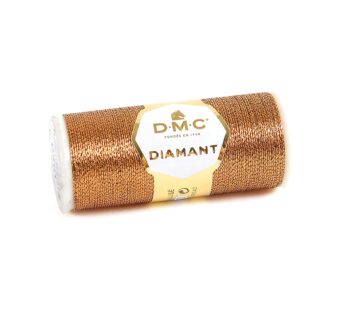 DMC Diamant Metallic Needlework Thread, 38.2-Yard, Copper