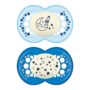 MAM Night Pacifiers , MAM Pacifiers 6+ Months, Best Pacifier for Breastfed Babies, Glow in