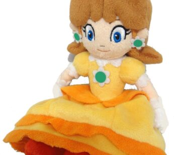 Sanei Super Mario Princess Daisy Plush Doll