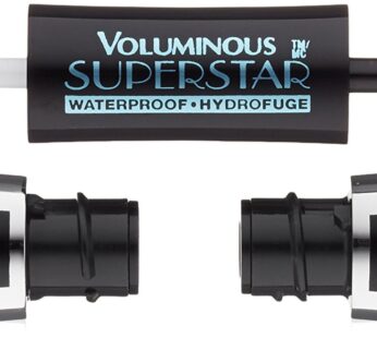 L’Oreal Paris Cosmetics Voluminous Superstar Mascara, Waterproof, Blackest Black, 0.41 Fl.
