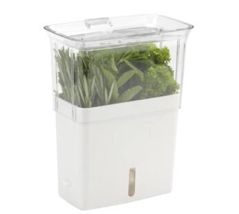 COLE & MASON Fresh Herb Keeper, Container, Clear