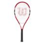 Wilson Federer Adult Recreational Tennis Racket - Grip Size 3 - 4 3/8", Red/White/Black