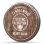Viking Revolution Beard Balm with Sandalwood Scent and Argan & Jojoba Oils- Styles, Streng