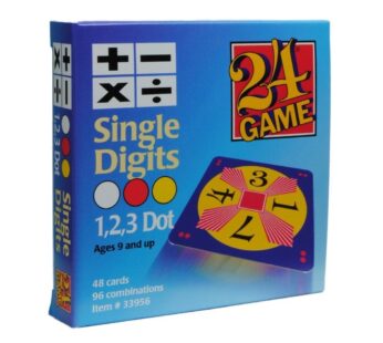24 Game: 48 Card Deck, Single Digit Cards Math Game