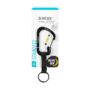 Nite Ize CSLW3-01-R6 SlideLock Ring, Aluminum Locking Carabiner Key, 3-25lb Capacity, Stai