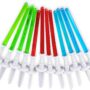 Super Z Outlet Light Sabre Cupcake Decoration Toppers Sticks Picks Set for Children Birthd