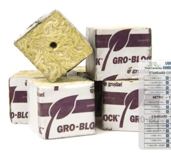 Grodan 1.5″ x 1.5″ x 1.5″ Mini Blocks Grow Media Rockwool Stonewool Cube Propagation + Twi