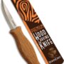 BeaverCraft Wood Carving Knife for Whittling Sloyd Knife C4 3.14" Wood Whittling Knife for