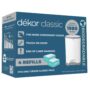 Diaper Dekor Classic Diaper Pail Biodegradable Refills | 4 Count | Most Economical Refill