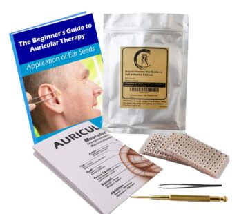 Multi-Condition Ear Seeds Acupuncture Kit 600 Counts, eBook Placement Chart, Probe, Acupre