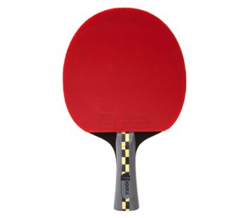 JOOLA Carbon Pro Professional Ping Pong Paddle – Racket with Carbonwood Technology & Red/B