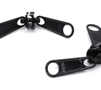 YKK Zipper Replacement Sliders ~ #10 Coil Long Pull with 2 Heads-~ Extra Heavy Duty – Repl