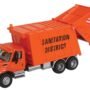 Walthers SceneMaster International, Orange 7600 Garbage Truck