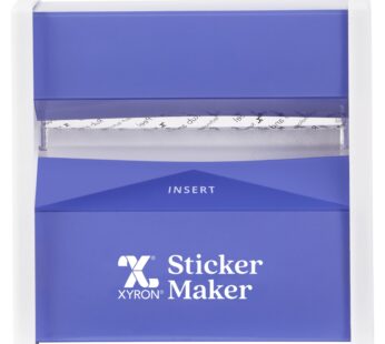 Xyron Sticker Maker, 3″, Includes Permanent Adhesive 3″ x 20′, Disposable (100111)