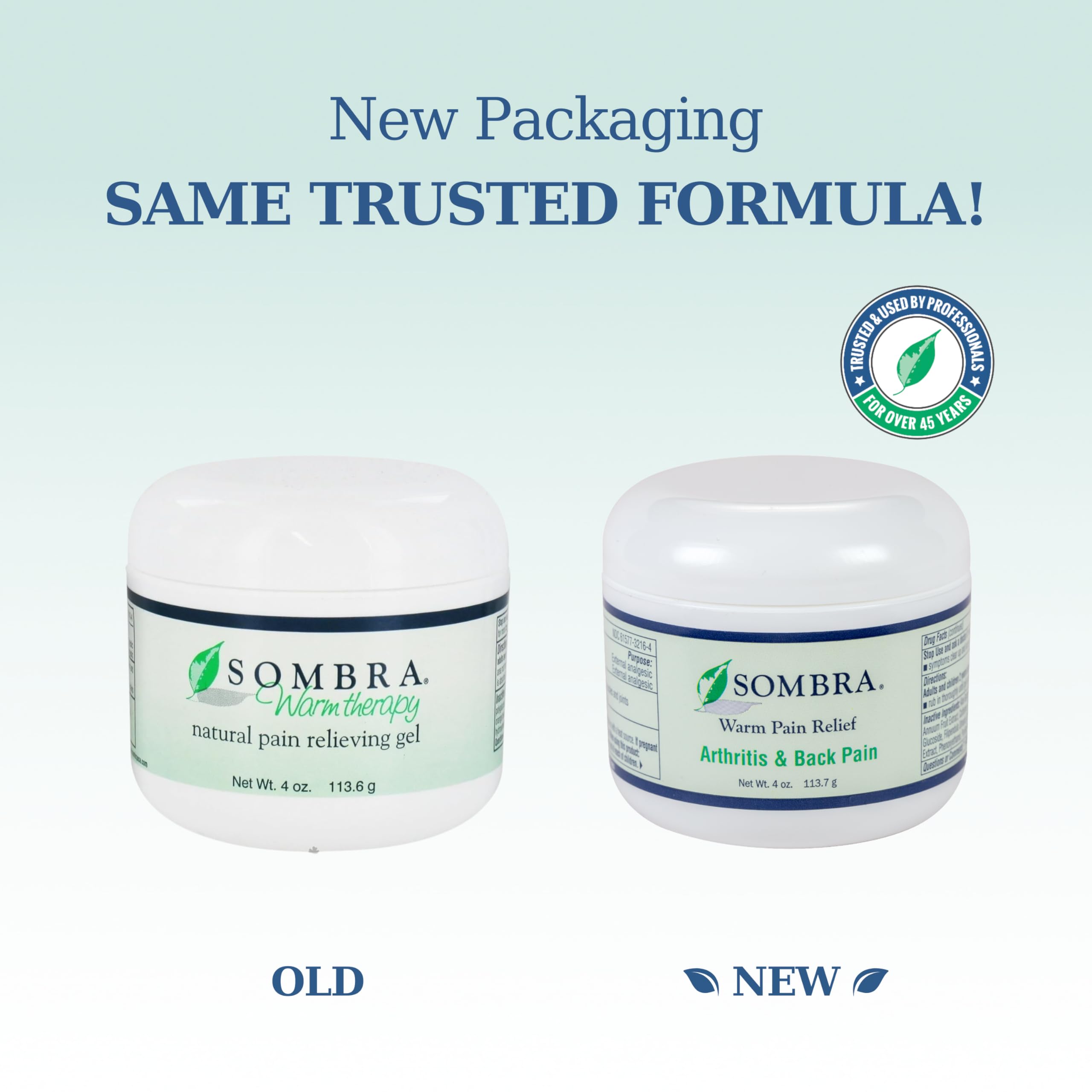 Sombra Warm Pain Relief Gel, 2 Count - Image 3