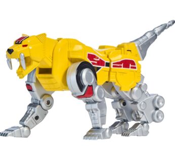 Power Rangers Mighty Morphin Sabertooth Tiger Zord Action Figure, Sabretooth Tiger Zord