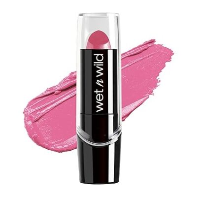 wet n wild Silk Finish Lipstick, Hydrating Rich Buildable Lip Color, Formulated with Vitam