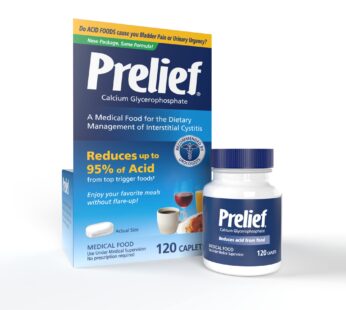 Prelief Acid Reducer Caplets Dietary Supplement, 120 Count