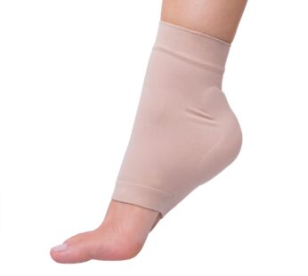 ZenToes Achilles Tendon Heel Protector Compression Padded Sleeve Socks for Bursitis, Tendo