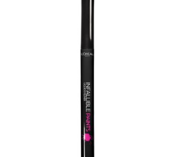 L’Oréal Paris Infallible Paints Eyeliner, Black Party, 0.034 fl. oz. (Packaging May Vary)