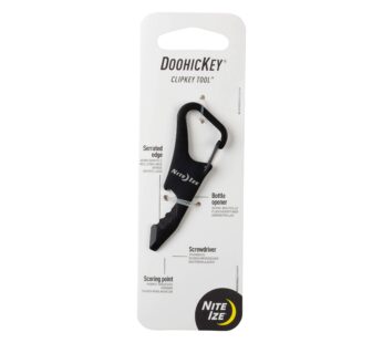 Nite Ize DoohicKey ClipKey Key Tool – Black