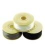 Nymo Nylon Beading Thread Size D for Delica Beads, 64 Yards per Bobbin, White, Grey & Blac