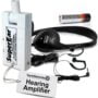 SuperEar Personal Sound Amplifier Model SE5000 (PSAP), 50dB Gain, Hand Held Pocket Size Au