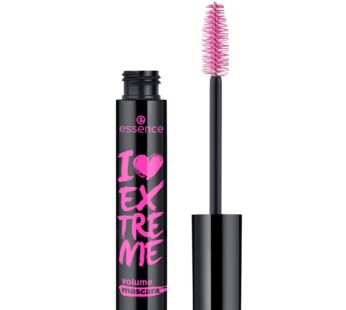 essence | I Love Extreme Volume Mascara (Pack of 1) | Flake Free, Intense & Dramatic Volum