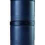 BlenderBottle ProStak Twist n' Lock Storage Jars Expansion 2-Pak with Pill Tray, All Black