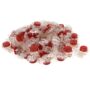 uxcell A14031900ux0663 Gel Splice UR Connector 3 Port Wire Connectors Red Clear (Pack of 5
