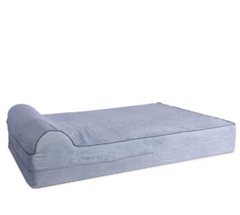 KOPEKS Dog Bed Replacement Cover Memory Foam Beds – Grey – Extra Large (Jumbo Size)