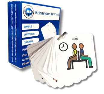 Behavior Keyring Lanyard -ABA Therapy Materials -Premium Plastic Material -Special Educati