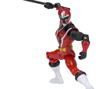 Power Rangers Ninja Steel 5-Inch Red Ranger Action Hero Figure