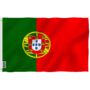Anley Fly Breeze 3x5 Foot Portugal Flag - Vivid Color and Fade proof - Canvas Header and D