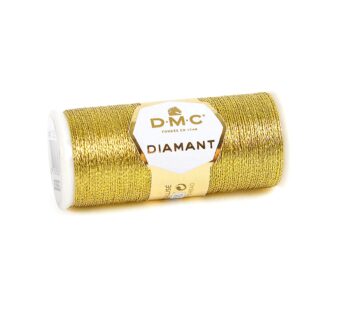 DMC Diamant Metallic Needlework Thread, 38.2-Yard, Dark Gold
