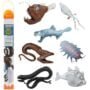 Safari Ltd Deep Sea Creatures TOOB - 7 Mini Figurines: Hatchet Fish, Angler Fish, Viper Fi
