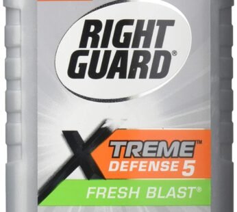 Right Guard Xtreme Defense 5 Anti-Perspirant & Deodorant, Fresh Blast 2.60 oz