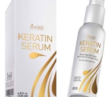 Vitamins Keratin Protein Hair Serum – Anti Frizz Control Hair Oil Repair Treatment – Hair