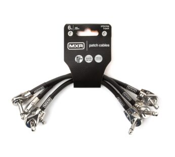 MXR Patch Cable 6 in|15 cm – 3 Pack (3PDCP06)