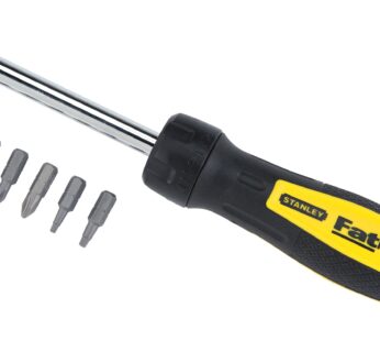 STANLEY Screwdriver, Ratcheting, Multi-Bit (69-189)