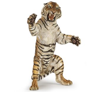 Papo -Hand-Painted – Figurine -Wild Animal Kingdom – Standing Tiger -50208 -Collectible –