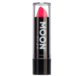 Moon Glow – Blacklight Neon UV Lipstick 0.16oz – Intense Pink   Glows brightly under Black