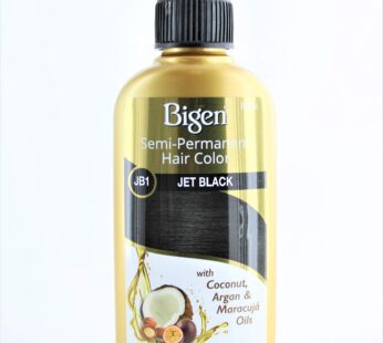 JB1 Jet Black Bigen Semi Permanent Hair Color, 3 Fl Oz (Pack of 1)