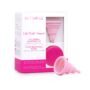 Intimina Lily Cup Compact - Small Menstrual Cup with Flat-fold Compact Design, Disposable