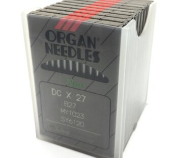 100 ORGAN DCX27 B27 B-27 Industrial Serger Overlock Machine Needles Juki Pegasus