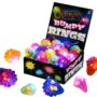 Kangaroo 18-Pack LED Light Up Rings | Neon Glow Rings for Kids & Adults | Party Favors for